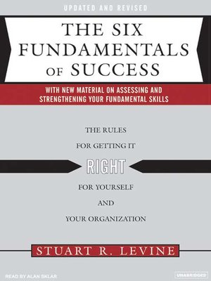 The Six Fundamentals of Success - Audiobook
